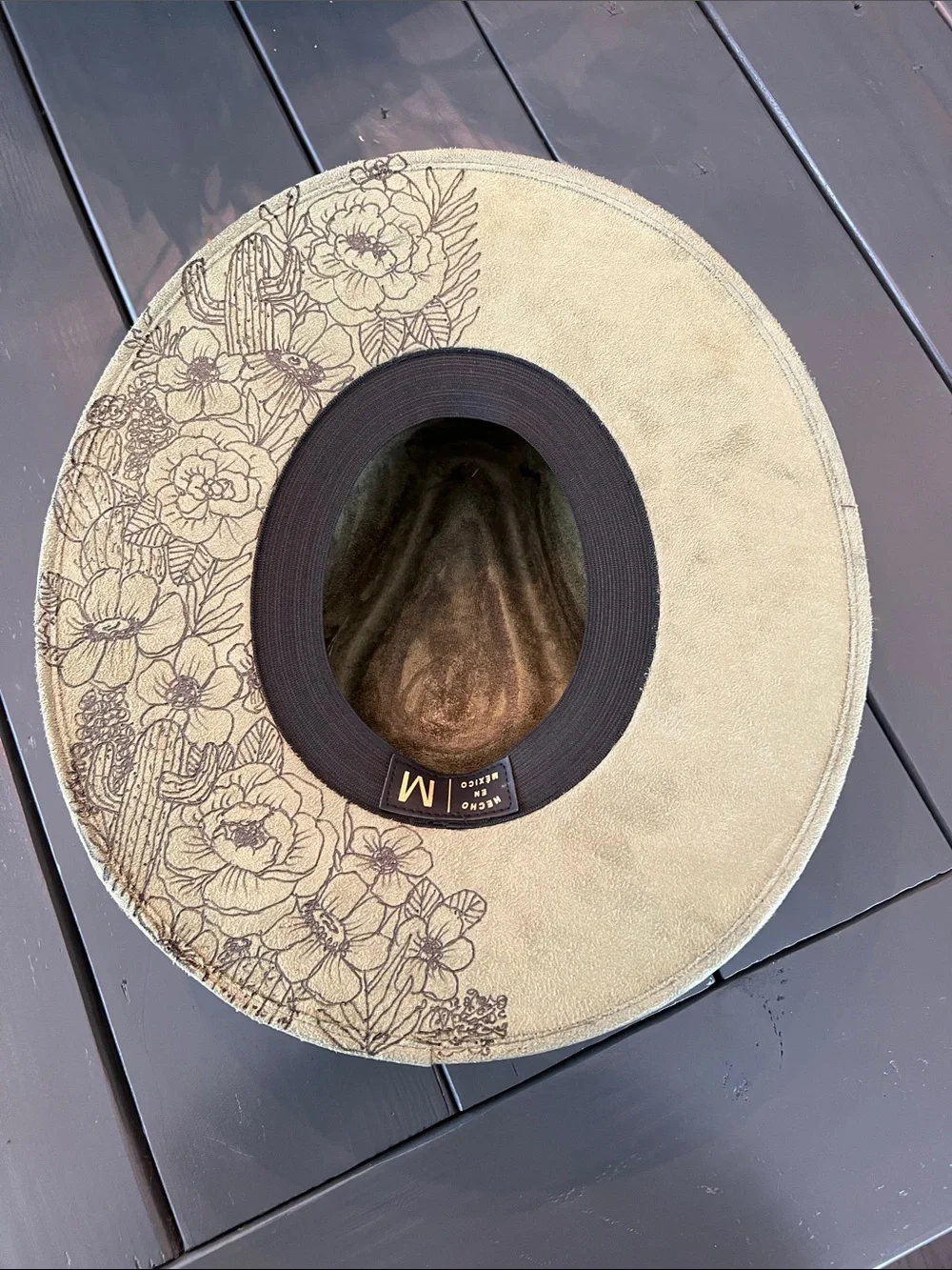 Burned Teardrop Rancher Hat